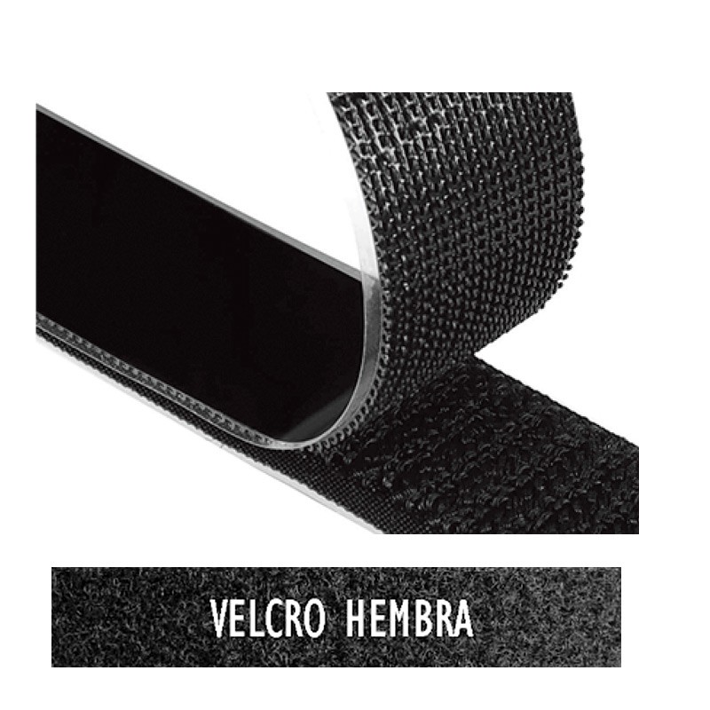 VELCRO® Brand à coudre noir 50 mm de large au mètre