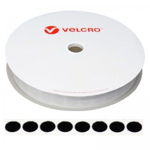 Velcro adhesivo en boton