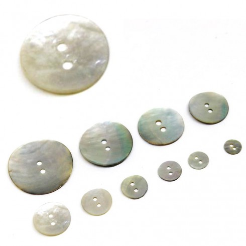 NATURAL MOTHER-OF-PEARL BUTTON 7100 LINE 16 144 UNITS