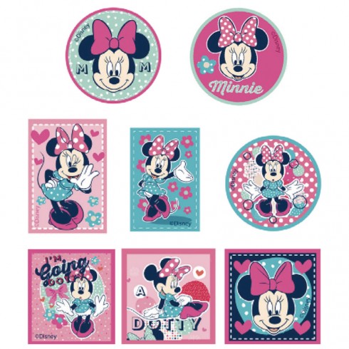 HOT STAMPED PATCH 6752 MINNIE 40 PIECES