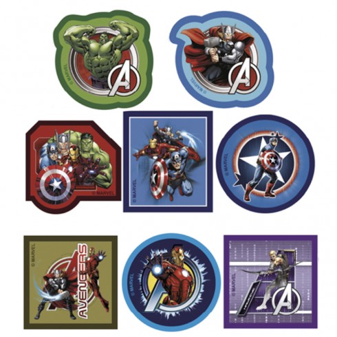 HOT-STAMPED PATCH 6907 AVENGERS 40 PIECES
