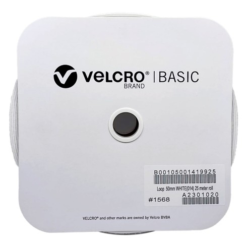 VELCRO® BRAND BASIC COSER HEMBRA 50MM 25 METROS