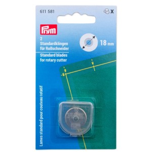 Cuchilla cutter super mini 611581 prym 18mm 2 uds