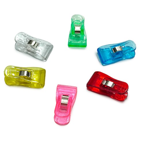 CLIPS SUJETA TELAS FR1067 3.7x2x1.3 CM PACK 50 PCS