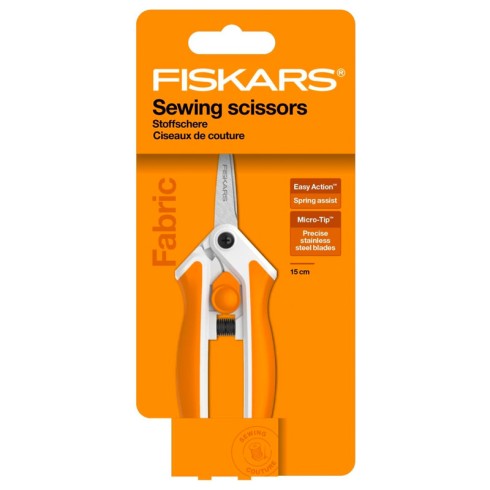 TIJERAS FISKARS 1070029 EASY ACTION 15CM