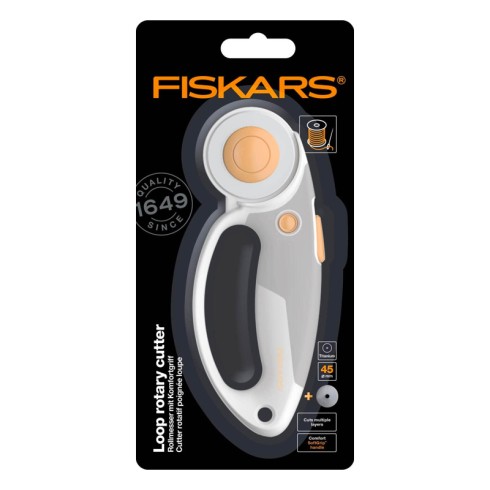 CUTTER FISKARS 1066464 ROTATORIO TITANIO 45 CM