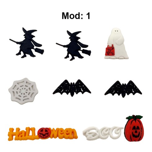 BOTONES DRESS IT UP 6690 SPOOKTACULAR PACK 3 BLIST