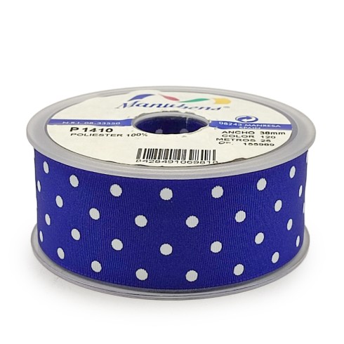 Polka Dot Ribbon 48 mm 1410 25 Meters