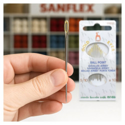Aguja pony 11851  ball point 5/10 pack 5 blister