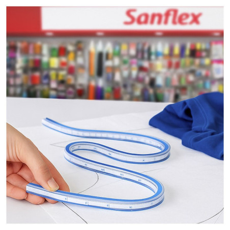 Regla flexible para curvas 024 de 99 cm