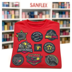 PARCHE SERIGRAFIADO TERMOADHESIVO 6532 40 UDS