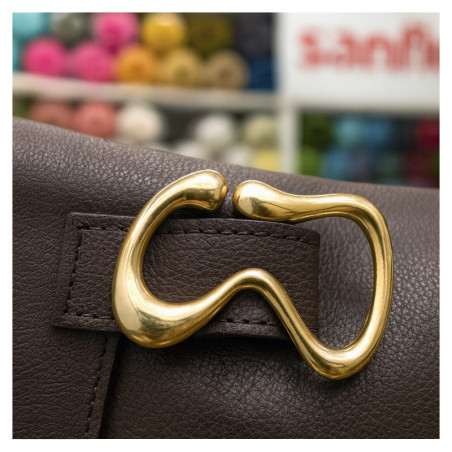 Hebilla irregular zamack oro 23 N.º 1 pack 6 uds