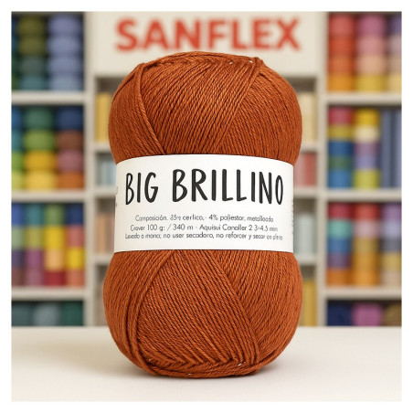 Big brillino casasol 100 gr 340 mts pack 5 ovillos