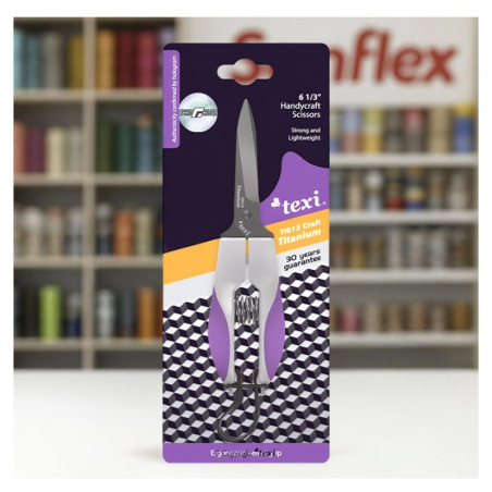 Tijeras titanium texi 613 16cm