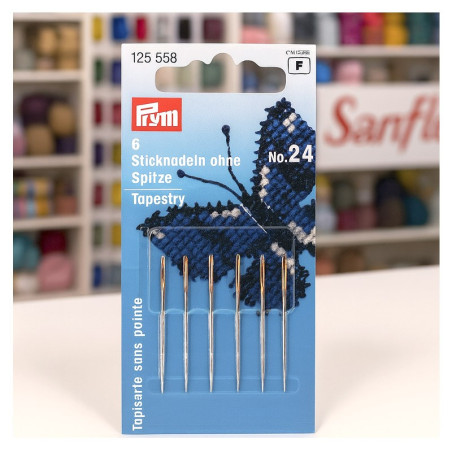 Blunt embroidery needles 125558
