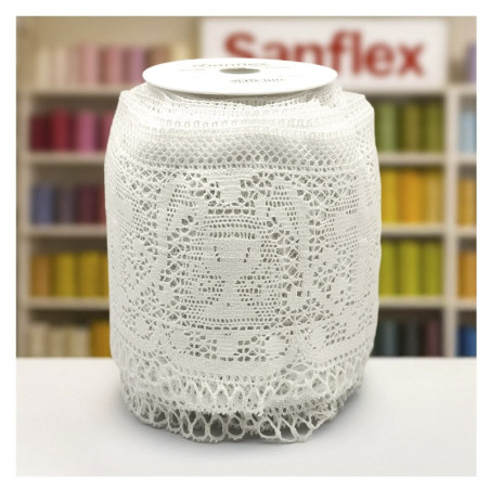 Bolillo religioso 984008 blanco pieza 25 metros