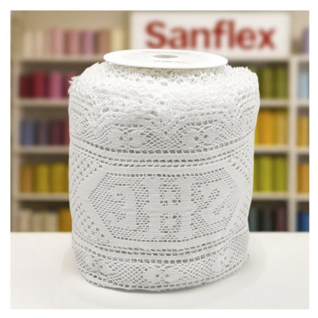 Bolillo religioso 984006 blanco pieza 25 metros