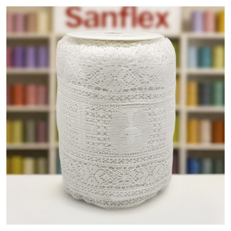 Bolillo religioso 983947 blanco pieza 25 metros