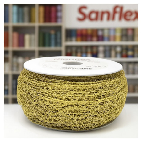 Bolillo lurex dorado 9917 pieza 25 metros