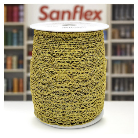 Bolillo lurex dorado 9916 pieza 25 metros
