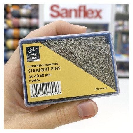 Alfileres N.º 8 34x0.60mm 250 gramos 90604
