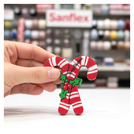 Botones dress it up 12267 candy cane lane 3 blister