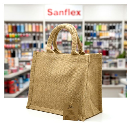 02862 JUTE BAG 30X33X19CM UNIT