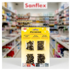 CLOUS DÉCORATIFS EN BRONZE PACK 100 GRAMMES
