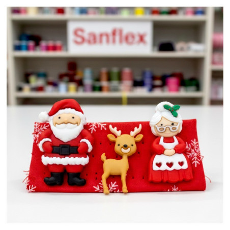 Botones dress it up 9499 mr & mrs claus 3 blister