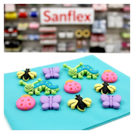BOTONES DRESS IT UP 588 SCRAPSURT INSECTOS 54 UD