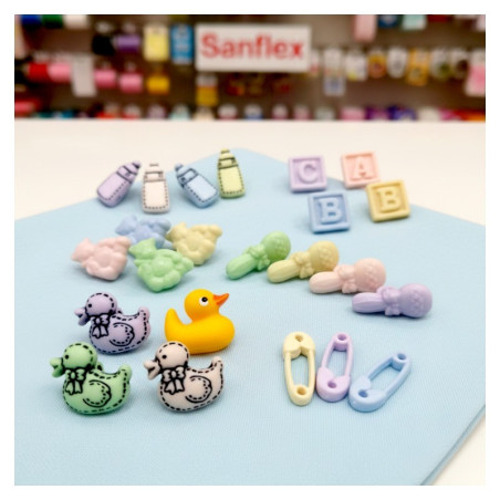 BOTONES DRESS IT UP 1754 SCRAP PATITOS SUR 150 UD