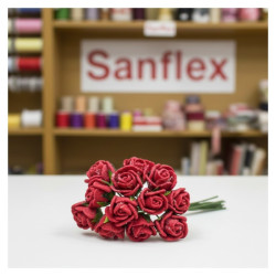 Flower Roses Knobs Bouquet Pack 12