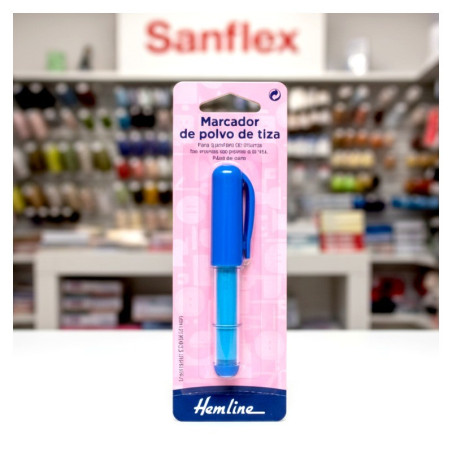 Marcador polvo h 868 azul ud