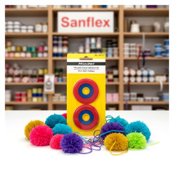 Kit para hacer pompones 4117 pack 5