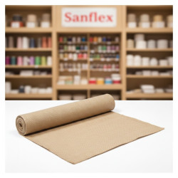NATURAL BURLAP 380530 WIDTH 1 M PIECE 10 METERS