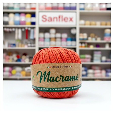 ÖKOLOGISCHE MAKRAMEE BALL 150GRM 200MT PACK 6