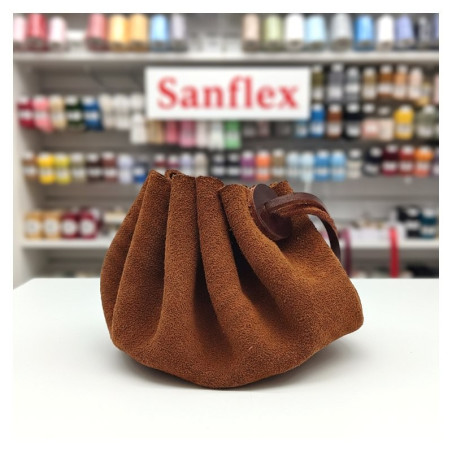Bolsa organizadora de piel de serraje 108-9