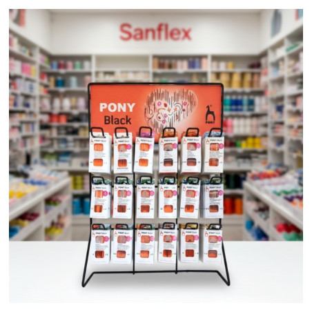 Expositor agujas black pony 15061 + contenido