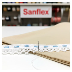 BOLILLO-SPITZE MIT SATIN 110 2 CM 30 METER