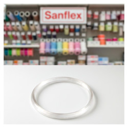 TRANSPARENT PLASTIC RING PACK 25