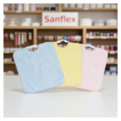 Nursery Bib With Plastic 6 Units