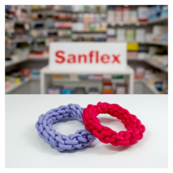 BRAIDED SCRUNCHIE 200022 24 PCS PACK