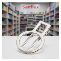 Round Nickel Clip 5 cm Pack 24 Units