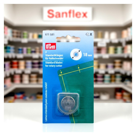 Cuchilla cutter super mini 611581 prym 18mm 2 uds