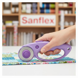 Cutter fiskars 1066464 rotatorio ultra lila 45 mm