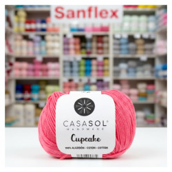 Algodon cupcake fingering casasol pack 20 ovillos