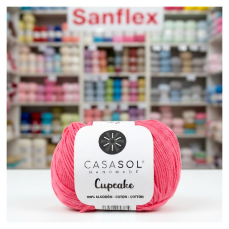 Algodon cupcake fingering casasol pack 20 ovillos