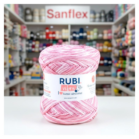 Ovillo rubi vibra 150 grms pack 4 uds