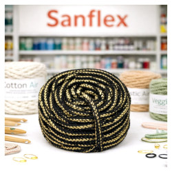 RAYON AIR METALLISED RAYON CASASOL 4MM 180 GRM PCS