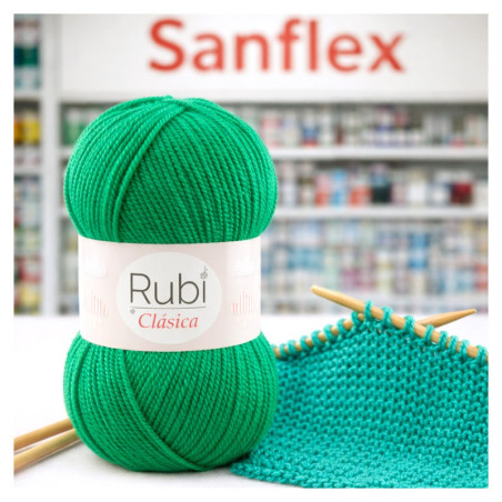GARNKNÄUEL RUBI CLASICA 100 GRMS PACKUNG 12 STÜCK